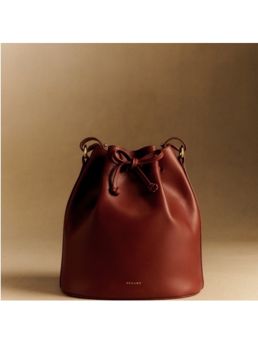 Nwt Sezane Farrow in Natural leather